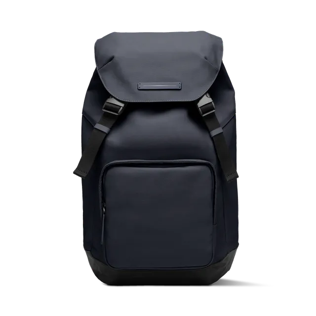 horizn-studios-sofo-backpack-city-night-blue-recycled-waxed-canvas image 1