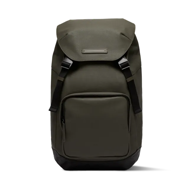 horizn-studios-sofo-backpack-city-in-dark-olive-travel-rucksack-aus-recyceltem-g image 1