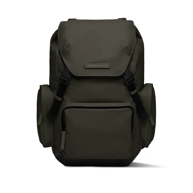 horizn-studios-sofo-backpack-travel-dark-olive-gewachstes-canvas image 1