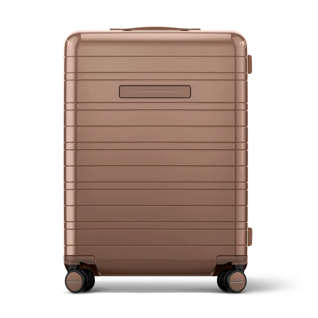 horizn-studios-h6-re-glossy-mocha-premium-hartschalen-koffer-check-in-m-64-cm-ve image 1