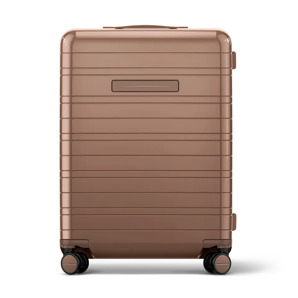 horizn-studios-h6-re-glossy-mocha-premium-hartschalen-koffer-check-in-m-64-cm-ve image 1