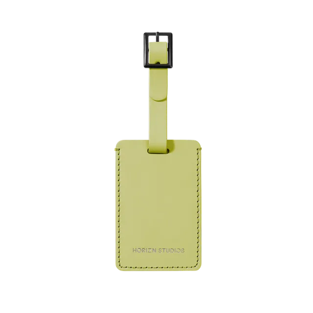 horizn-studios-luggage-tag-dusk-yellow-glossy-kofferanh-nger-aus-pu image 1