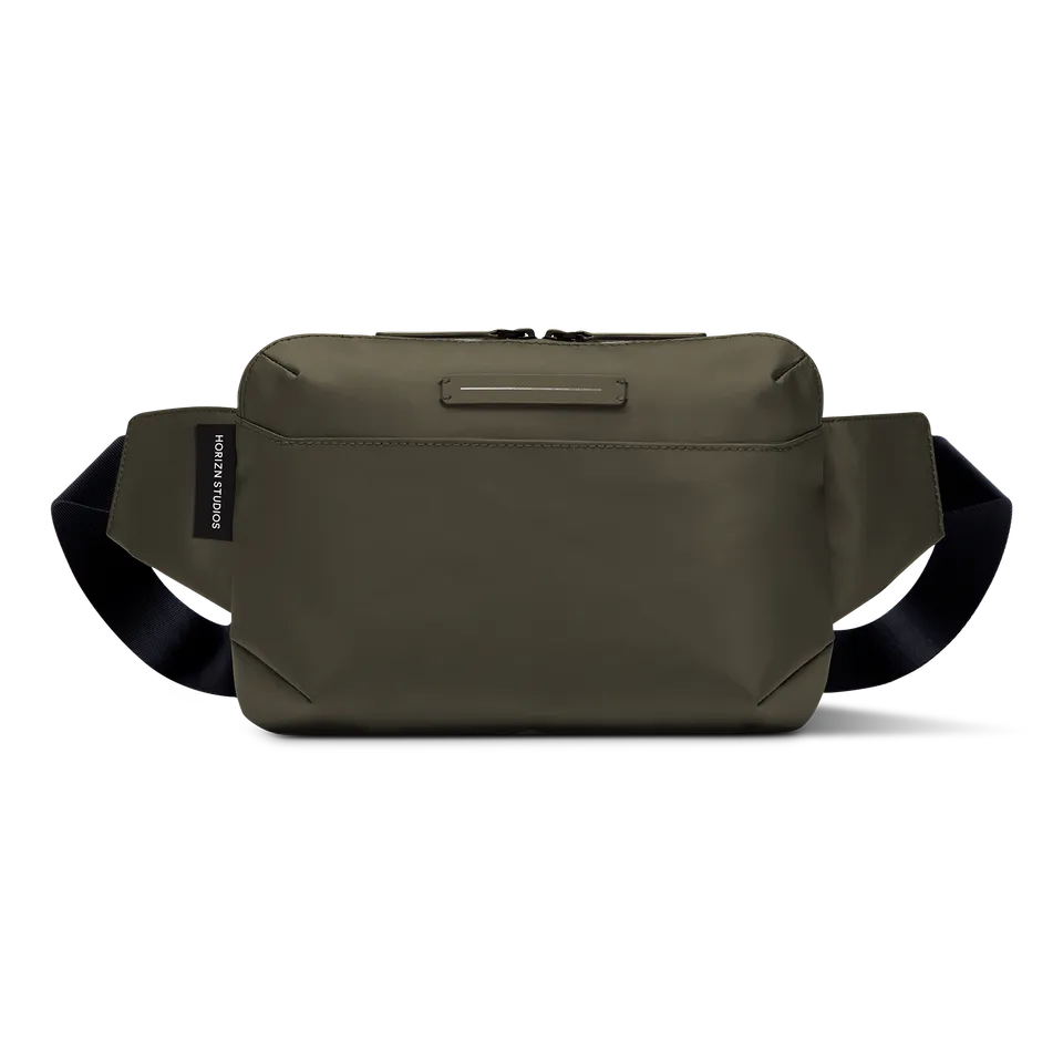 horizn-studios-gion-cross-body-m-dark-olive-wasserfeste-umh-ngetasche-aus-tarpau image 1