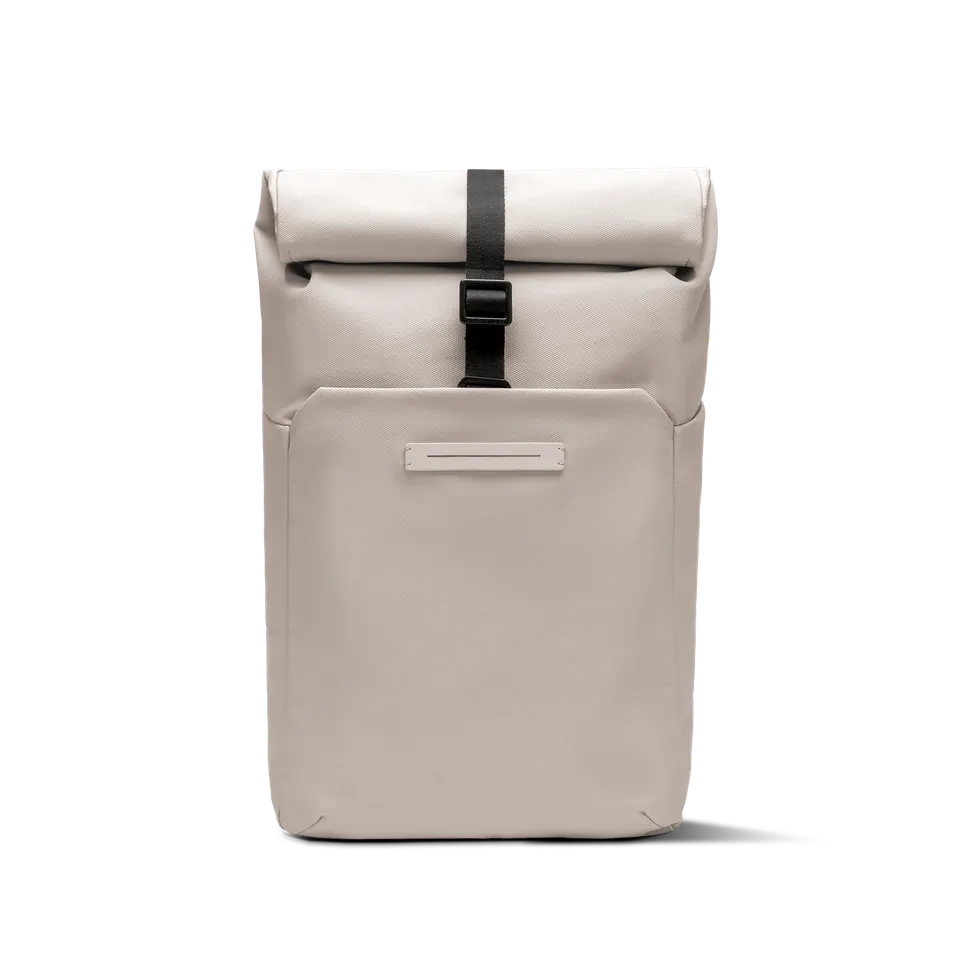 horizn-studios-sofo-rolltop-backpack-x-in-sand-grey-rucksack-aus-gewachstem-canv image 1