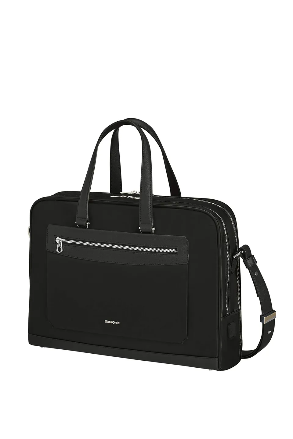 samsonite-zalia-2-0-laptoptasche-15-6-zoll-41-cm-14-5-l-schwarz-usb-portal-wasse image 1