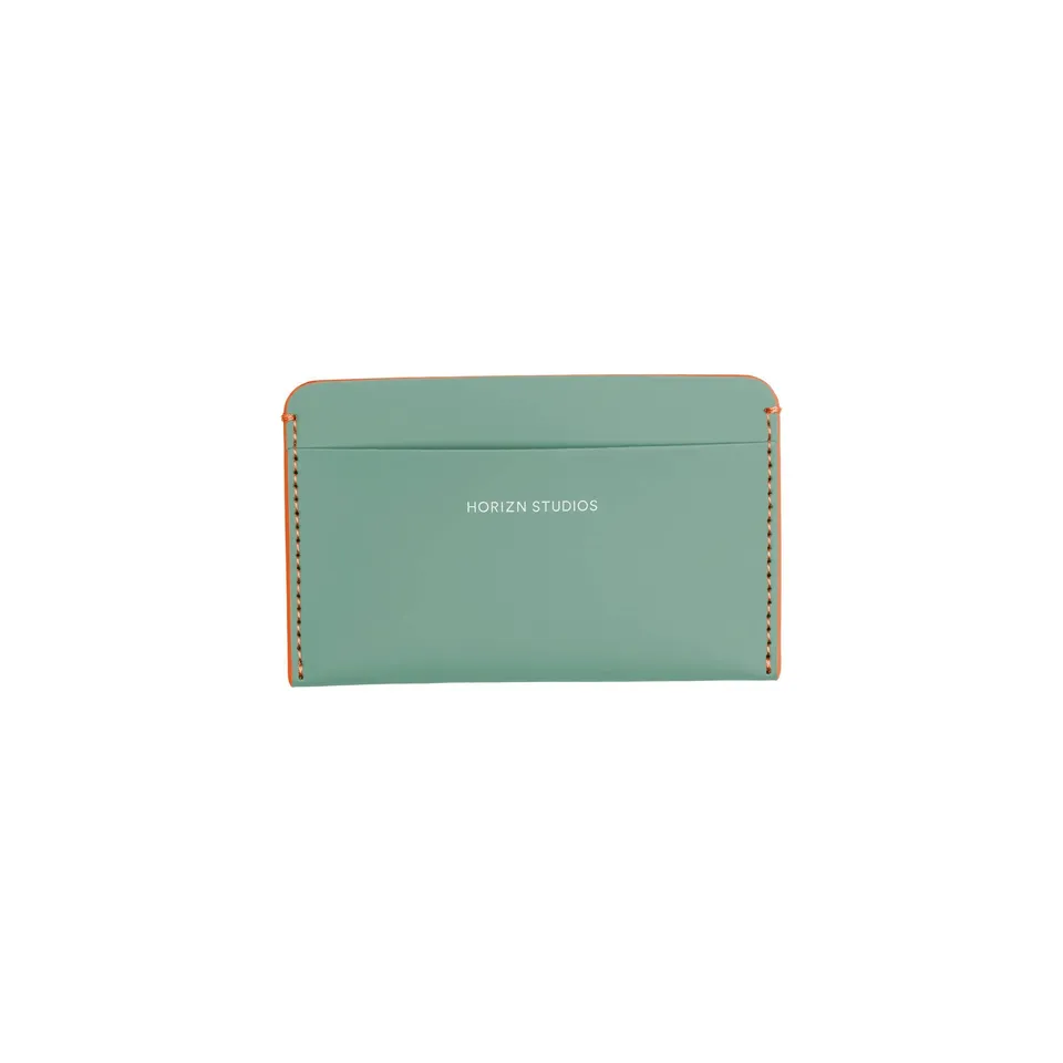 horizn-studios-cardholder-marine-green-neon-orange-veganes-kartenetui-aus-hi-cor image 1