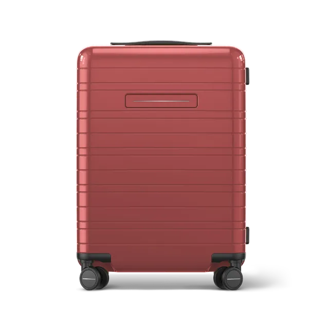 horizn-studios-h5-essential-cabin-trolley-glossy-true-red-55-cm-high-performance image 1