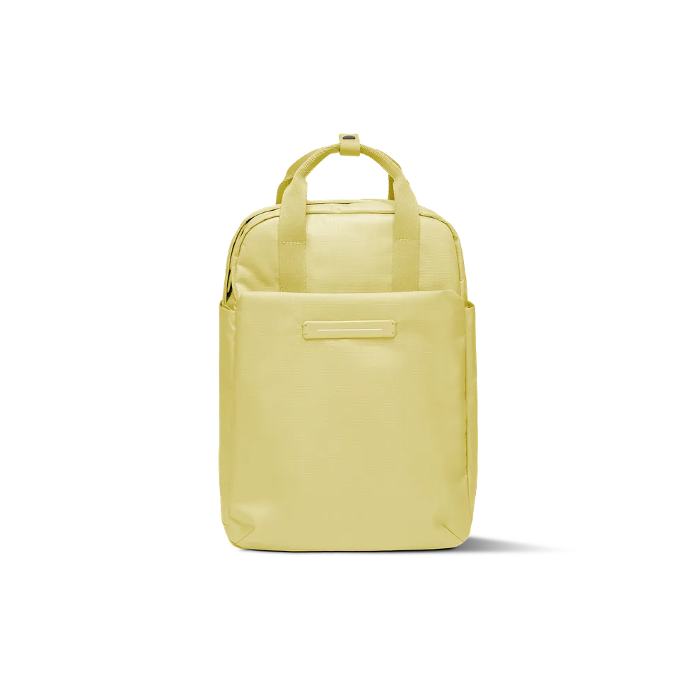 horizn-studios-shibuya-totepack-s-2-in-1-tote-rucksack-aus-rpet-ripstop-in-lemon image 1