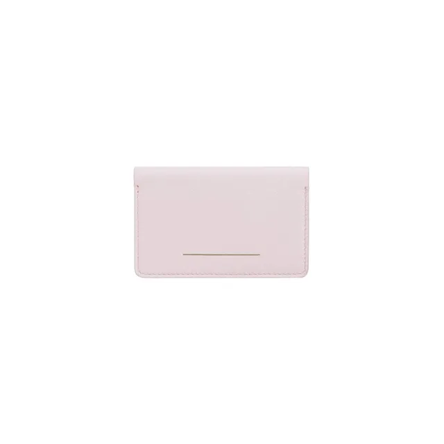 horizn-studios-double-card-holder-pale-rose-nappaleder image 1