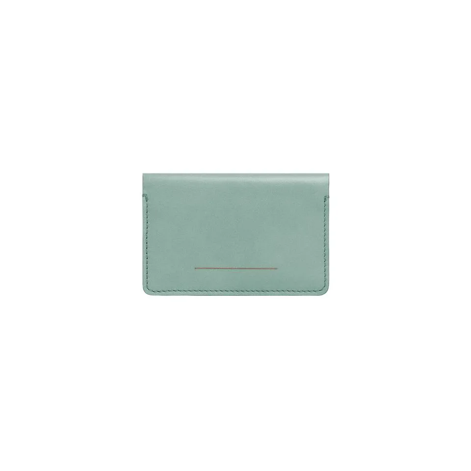 horizn-studios-double-card-holder-marine-green-vacchetta-leder-kartenetui image 1