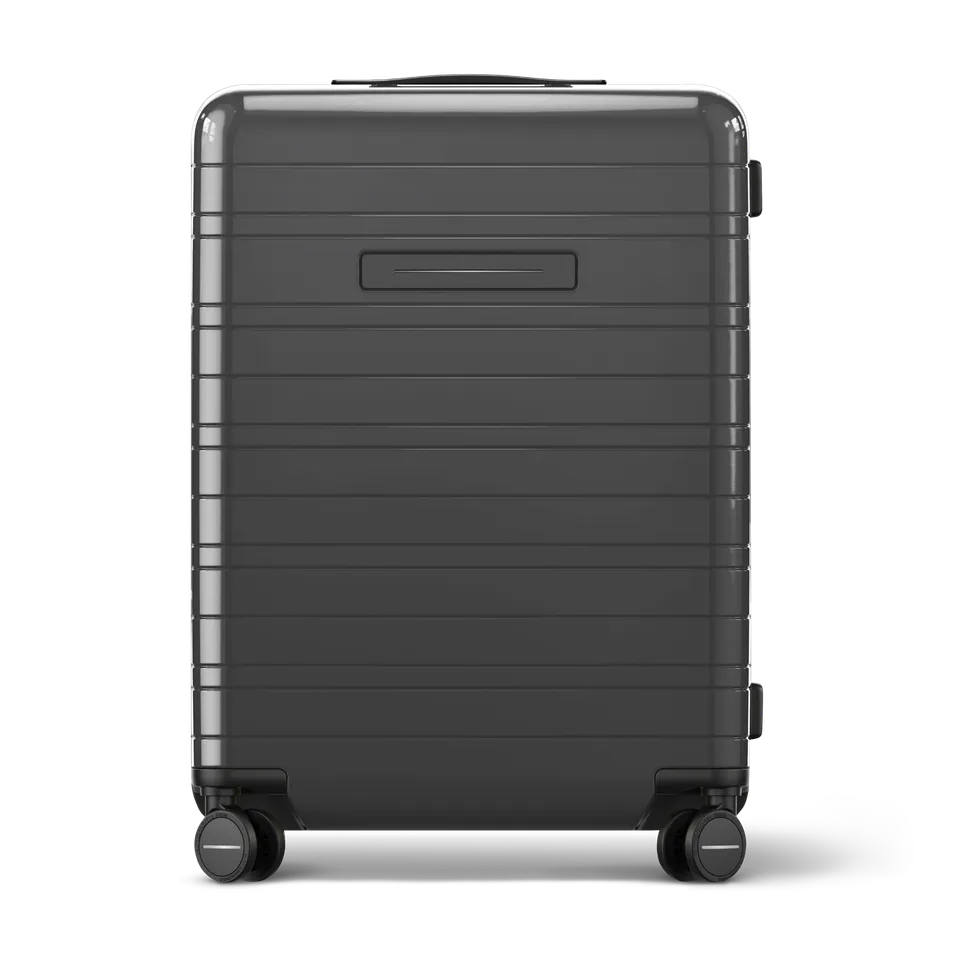 horizn-studios-h6-essential-check-in-koffer-m-glossy-graphite-premium-hard-shell image 1