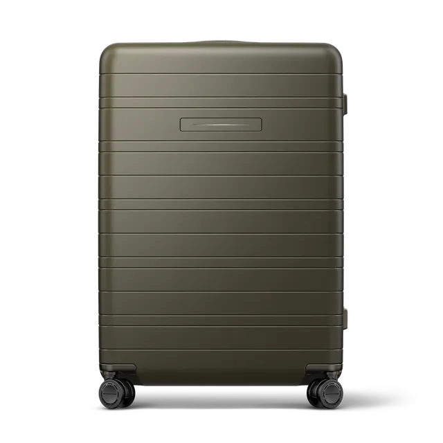 horizn-studios-h7-pro-check-in-trolley-l-77-cm-premium-hard-shell-dark-olive image 1
