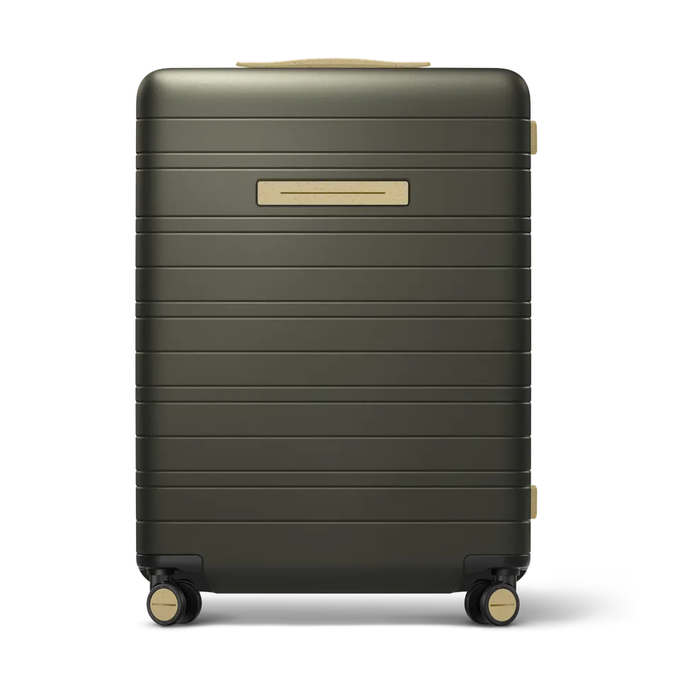 horizn-studios-h6-re-dark-olive-hard-shell-check-in-gr-e-m-64-cm-re image 1
