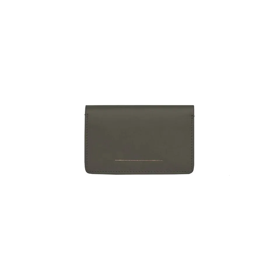 horizn-studios-double-card-holder-dark-olive-kartenetui-aus-vacchetta-leder image 1