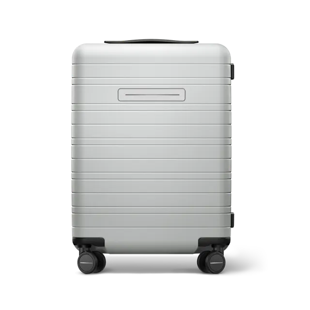 horizn-studios-h5-essential-cabin-trolley-55-cm-light-quartz-grey-premium-hard-s image 1