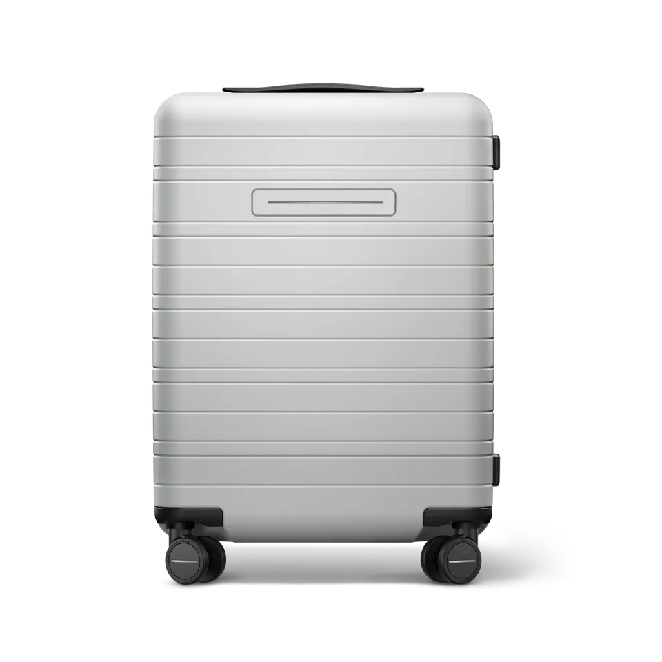 horizn-studios-h5-essential-cabin-trolley-55-cm-light-quartz-grey-premium-hard-s image 1