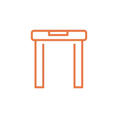 horizn-studios-telescopic-handle-essential-aluminium-teleskopgriff-in-orange-glo image 1
