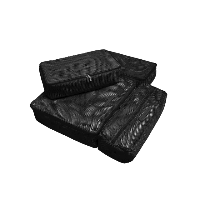 horizn-studios-packing-cubes-all-black-nylon-mesh-packw-rfel-set-mit-polyester-f image 1