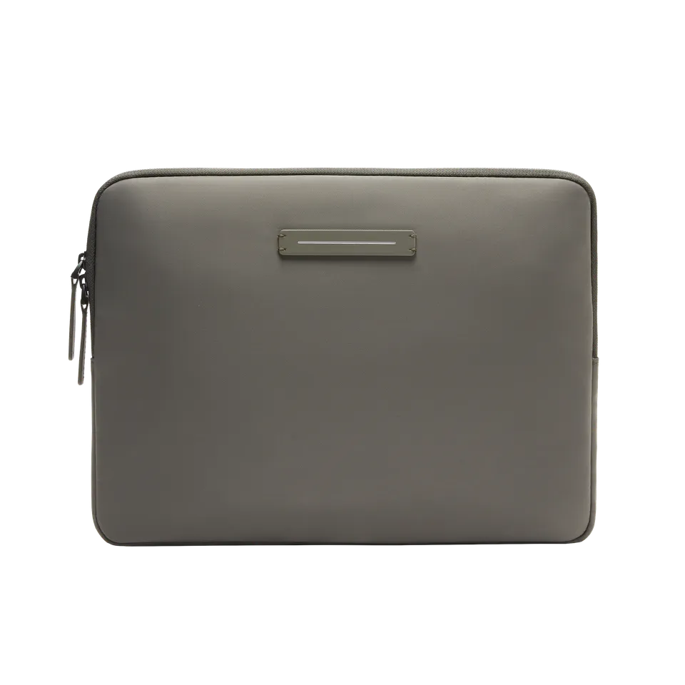 horizn-studios-gion-laptop-case-13-dark-olive-laptoptasche-aus-rezykliertem-ball image 1