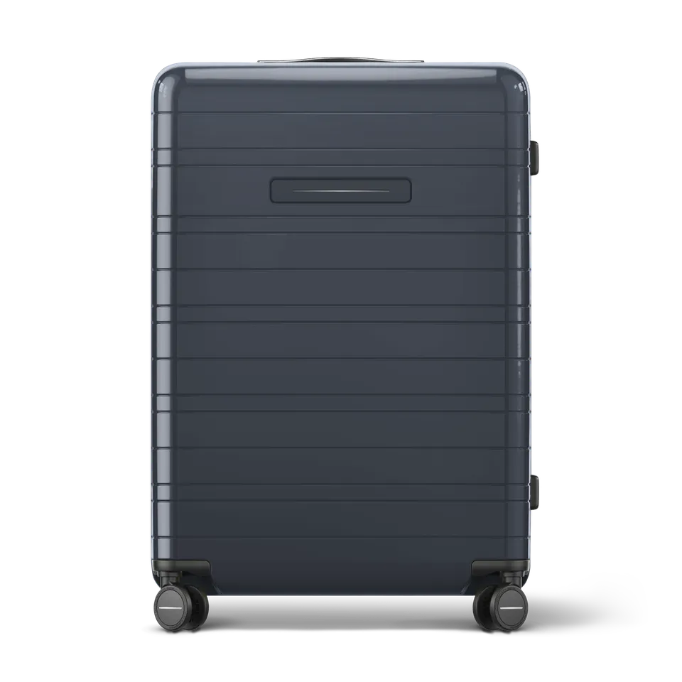 horizn-studios-h7-essential-glossy-night-blue-check-in-koffer-gr-e-l-77-cm-high- image 1