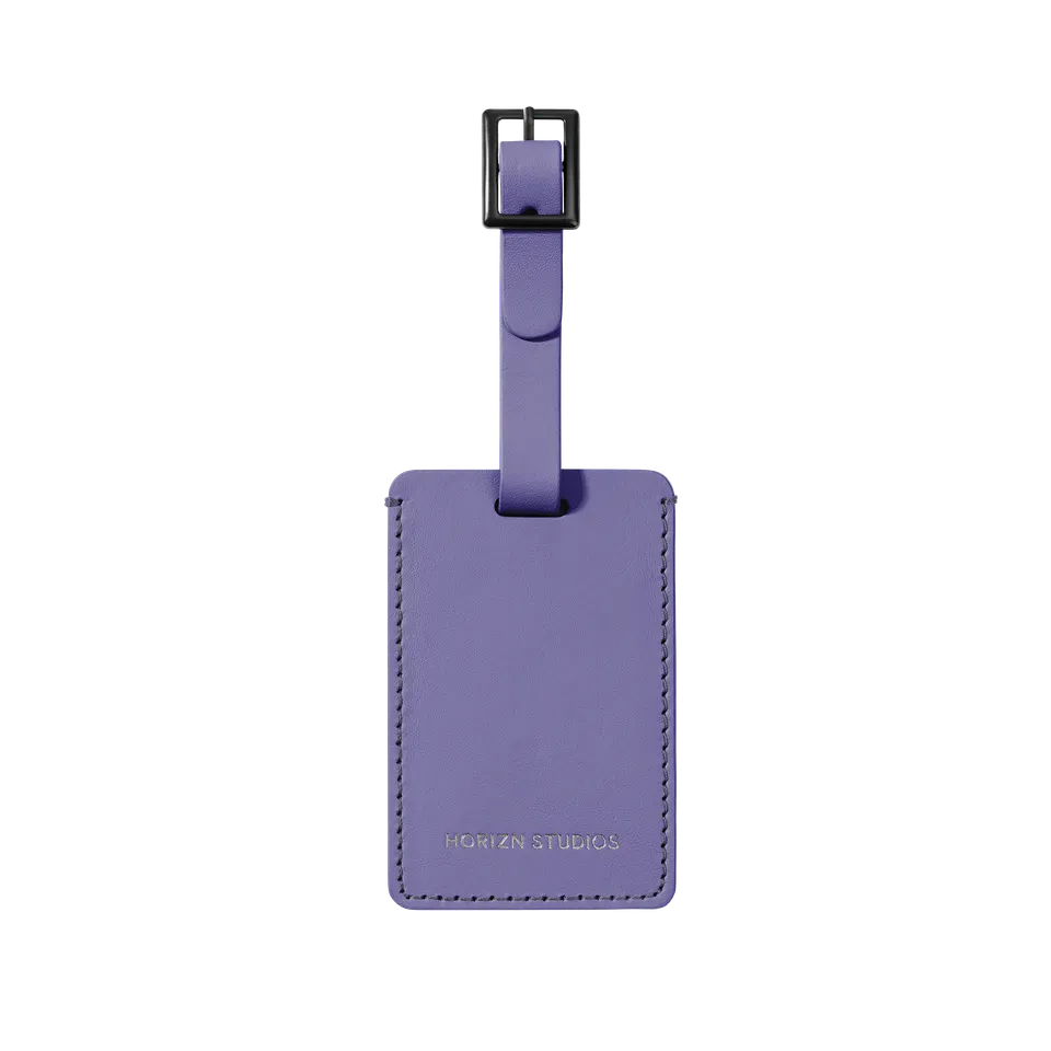 horizn-studios-luggage-tag-purple-blaze-personalisierbarer-kofferanh-nger-aus-pu image 1