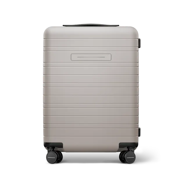 horizn-studios-h5-essential-cabin-trolley-55-cm-premium-hard-shell-sand-grey image 1