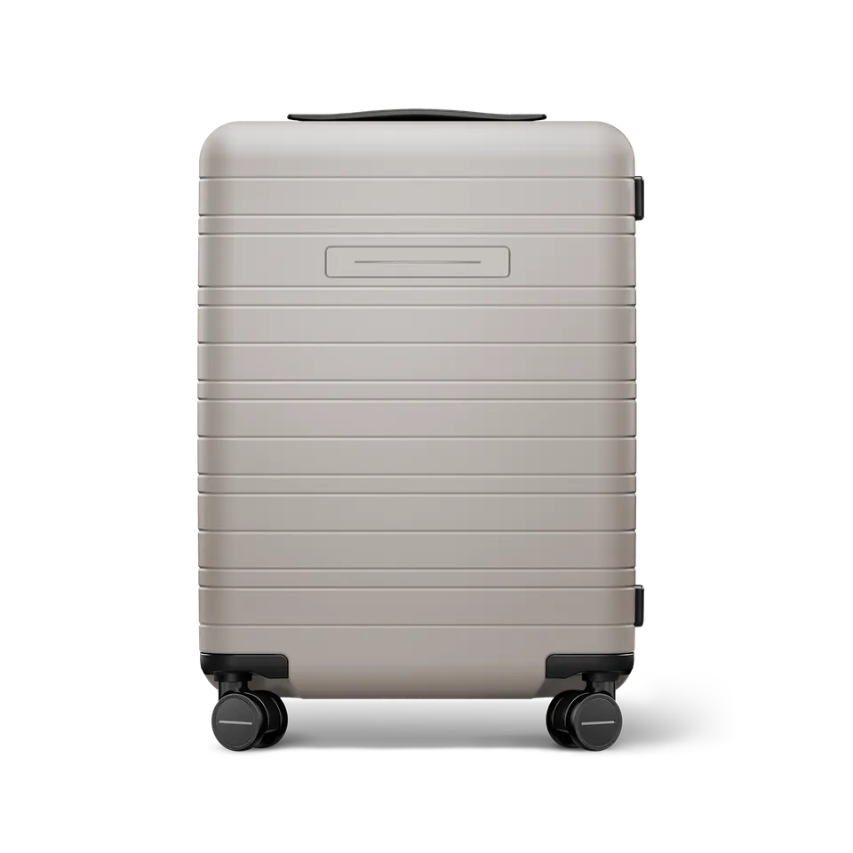 horizn-studios-h5-essential-cabin-trolley-55-cm-premium-hard-shell-sand-grey image 1