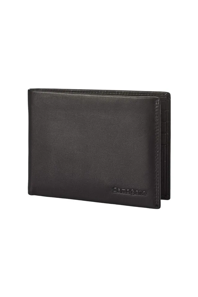 samsonite-attack-2-slg-geldb-rse-aus-vollrindleder-13-cm-schwarz-mit-rfid-schutz image 1
