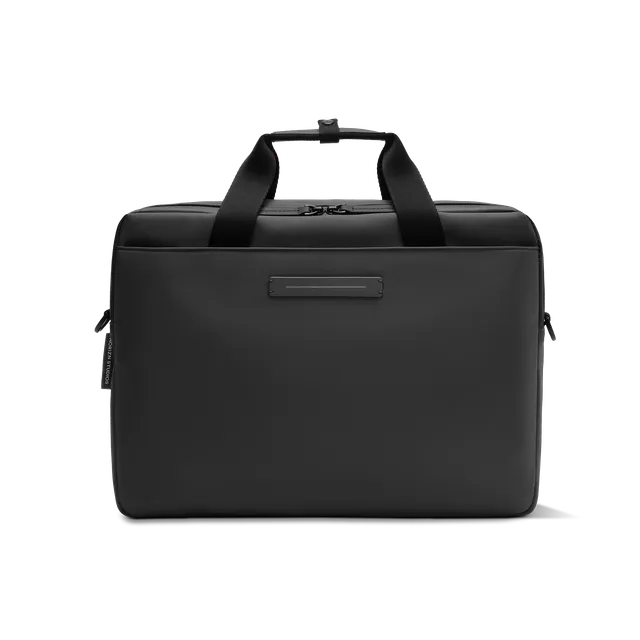 horizn-studios-gion-briefcase-all-black-aktentasche-aus-recyceltem-ballistic-nyl image 1