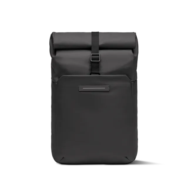 horizn-studios-sofo-rolltop-backpack-x-all-black-rolltop-rucksack-aus-gewachstem image 1