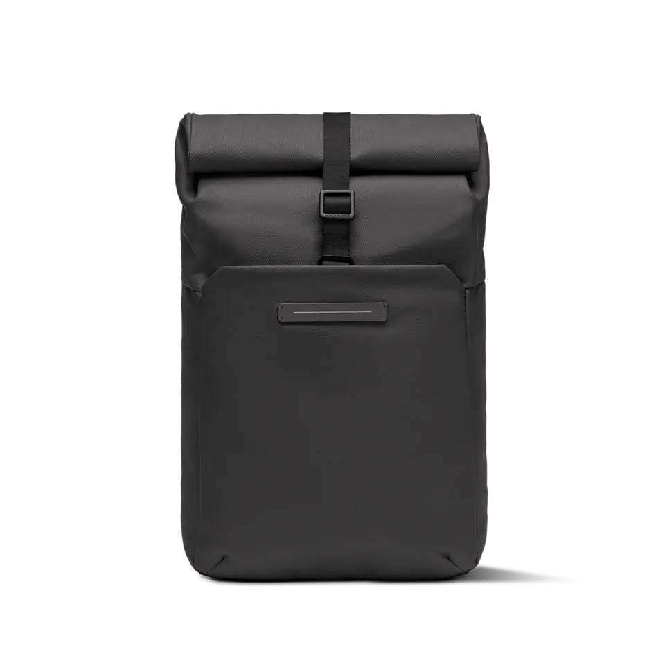 horizn-studios-sofo-rolltop-backpack-x-all-black-rolltop-rucksack-aus-gewachstem image 1