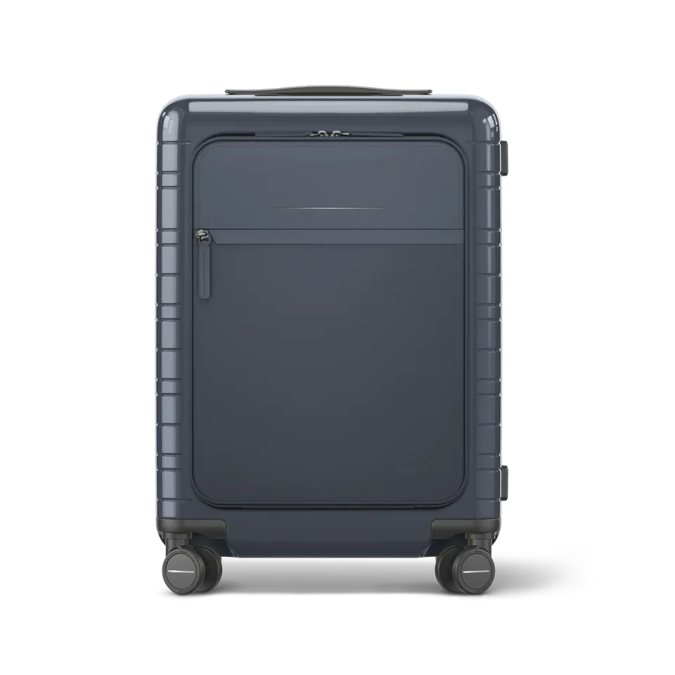 horizn-studios-m5-essential-cabin-glossy-night-blue-handgep-ck-trolley-55-cm-mit image 1