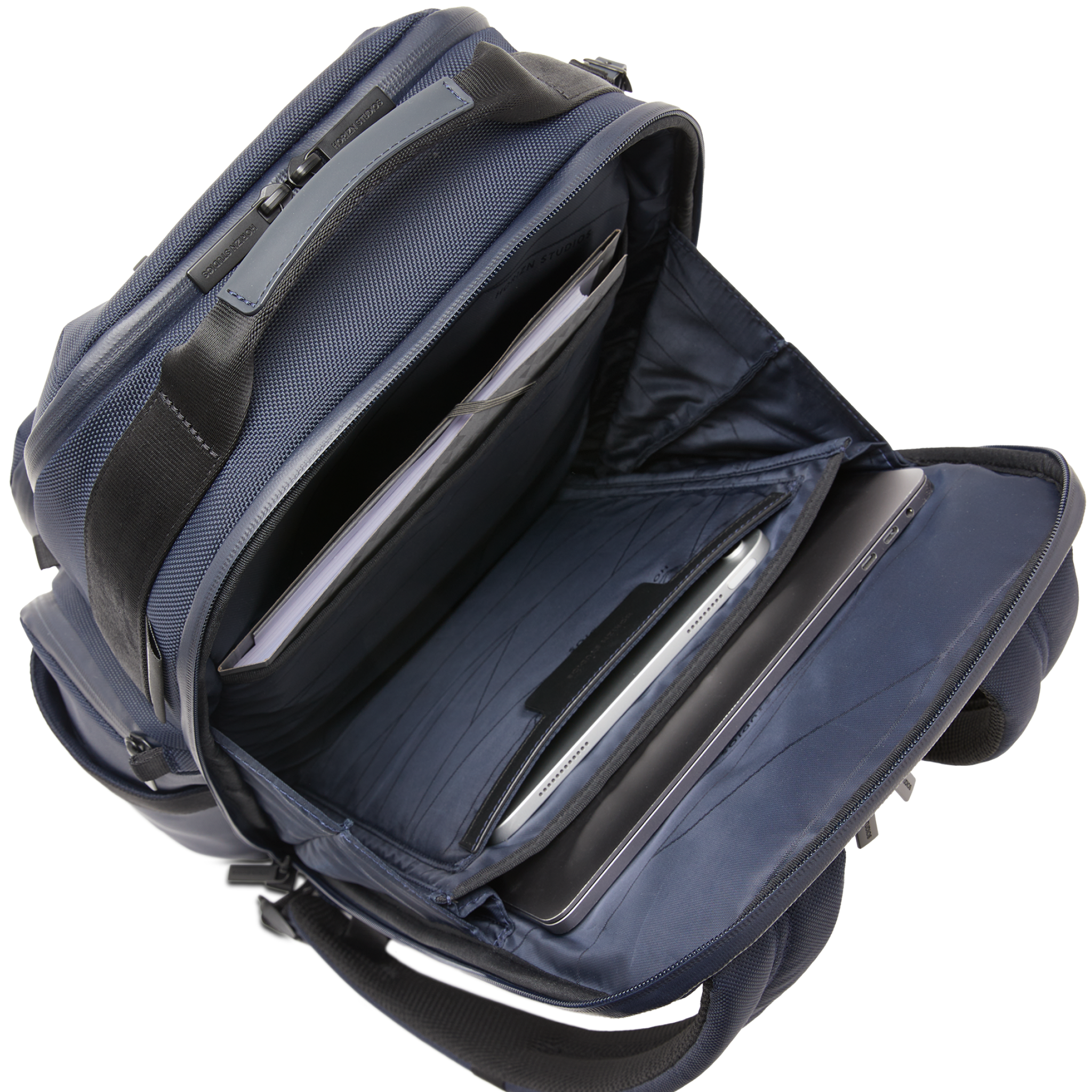 horizn-studios-midtown-backpack-night-blue-premium-rucksack-aus-hochwertigem-nyl image 8