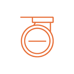 horizn-studios-wheel-caps-cabin-50-mm-essential-orange-glow-horizn-id-personalis image 1