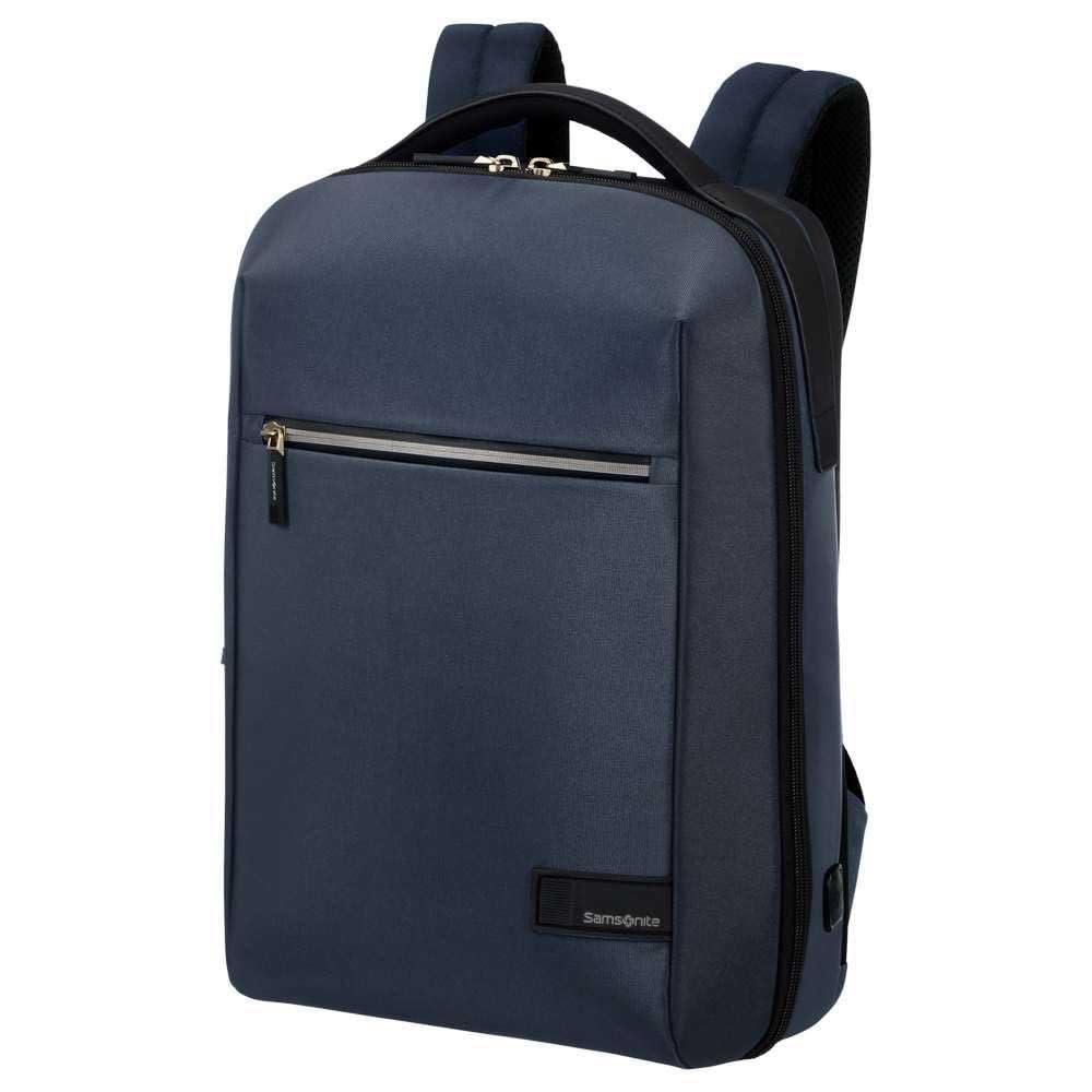 samsonite-litepoint-laptoprucksack-14-1-zoll-businessrucksack-16-l-mit-usb-ansch image 3