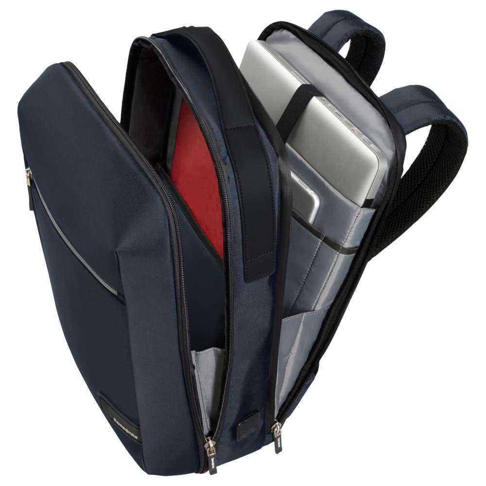 samsonite-litepoint-laptoprucksack-14-1-zoll-businessrucksack-16-l-mit-usb-ansch image 5