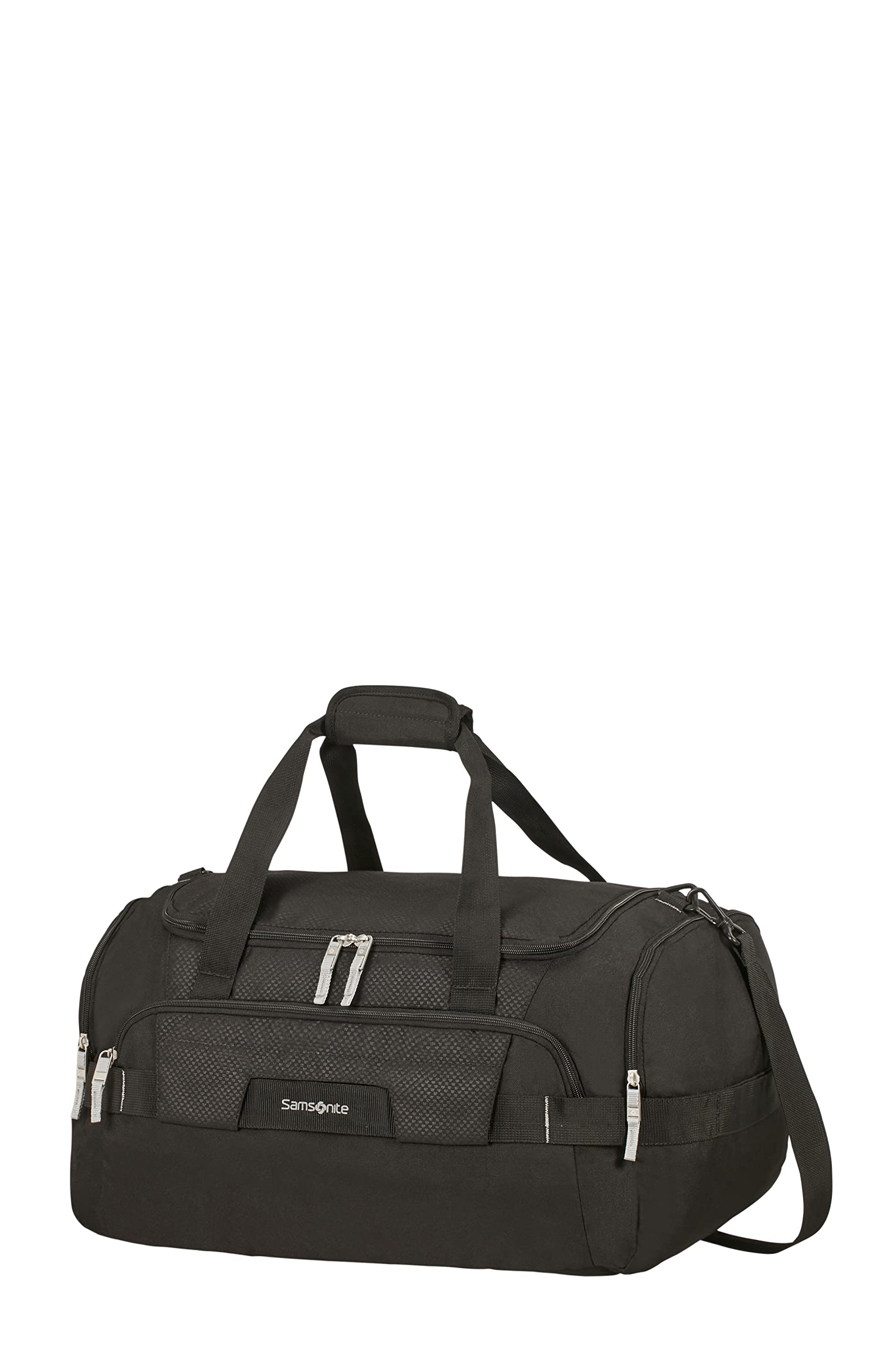 samsonite-sonora-reisetasche-s-55-cm-59-5-l-schwarz-leichte-duffel-tasche-aus-re image 2