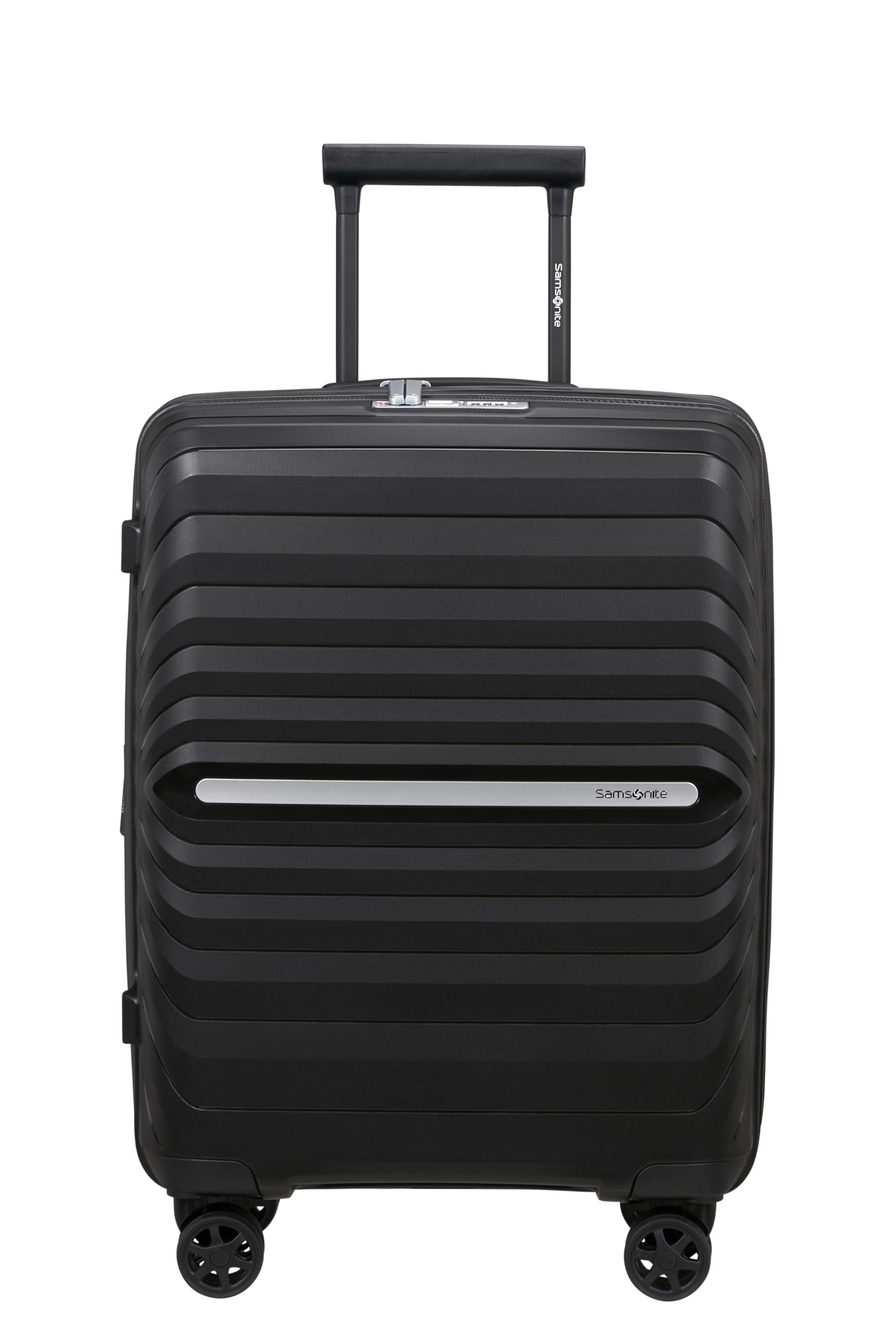 samsonite-neo-flux-spinner-s-handgep-ck-koffer-55-cm-erweiterbar-39-45-l-schwarz image 2