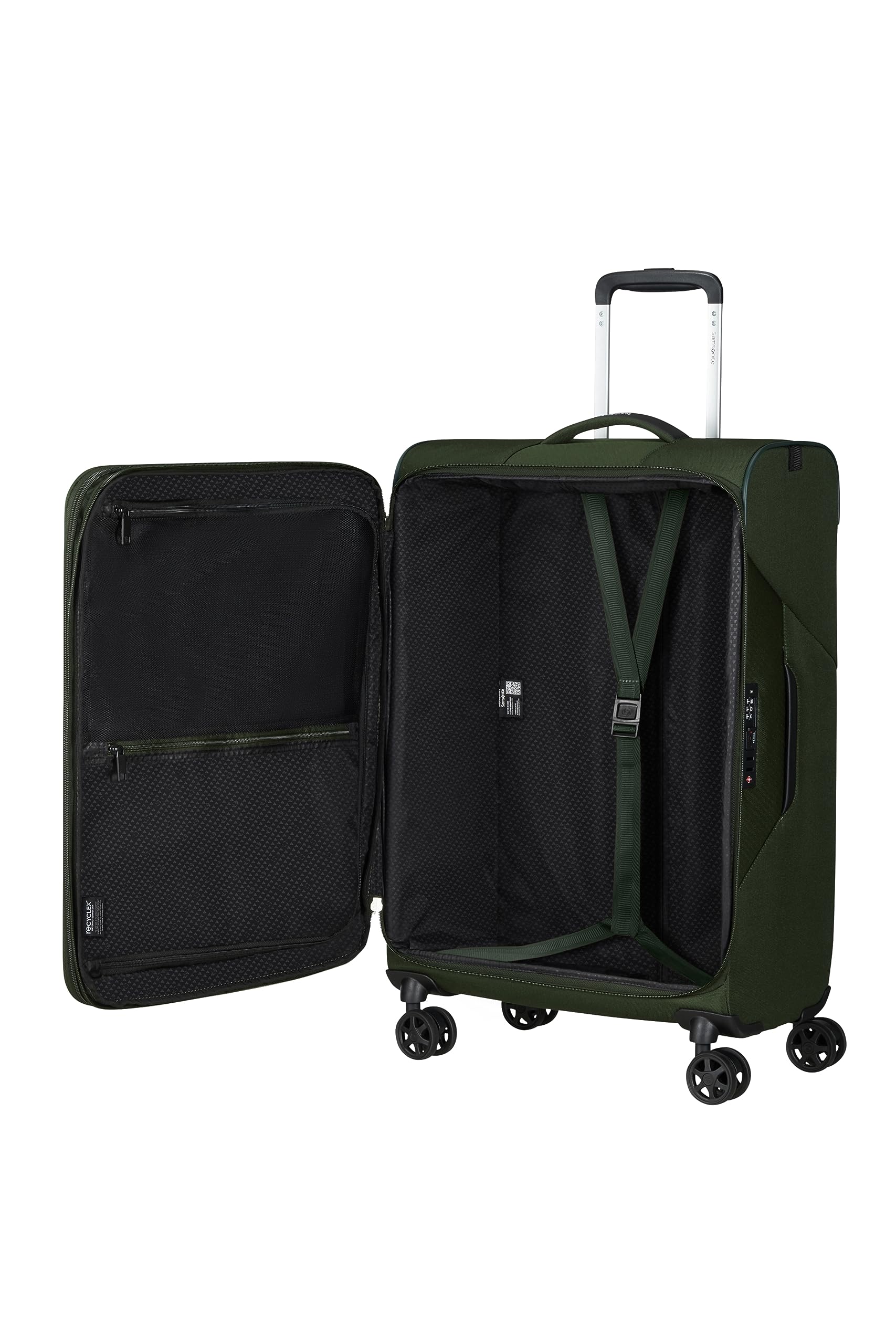 samsonite-litebeam-spinner-m-erweiterbar-66-cm-weichschalen-koffer-67-73-l-gr-n- image 5