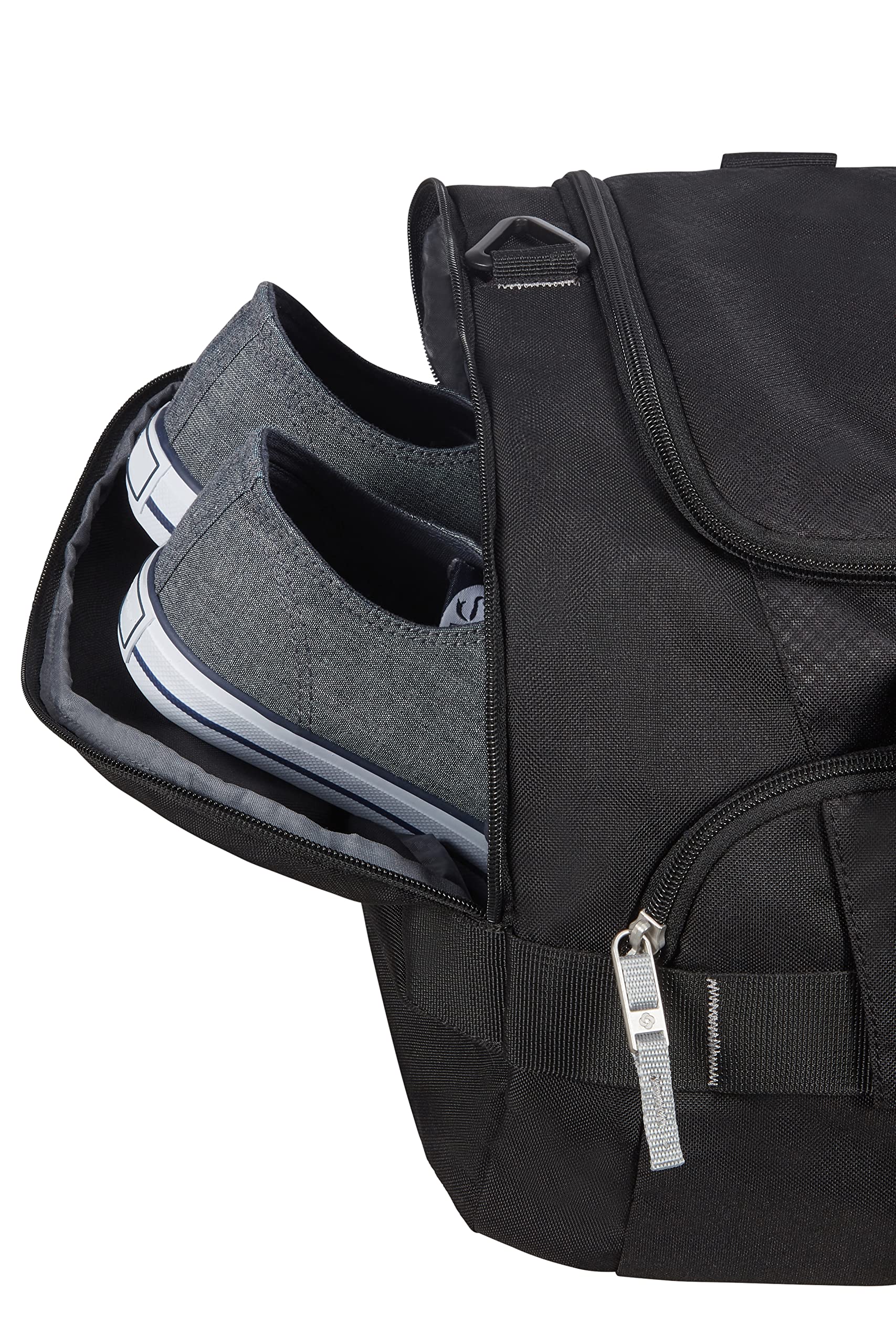 samsonite-sonora-reisetasche-s-55-cm-59-5-l-schwarz-leichte-duffel-tasche-aus-re image 7