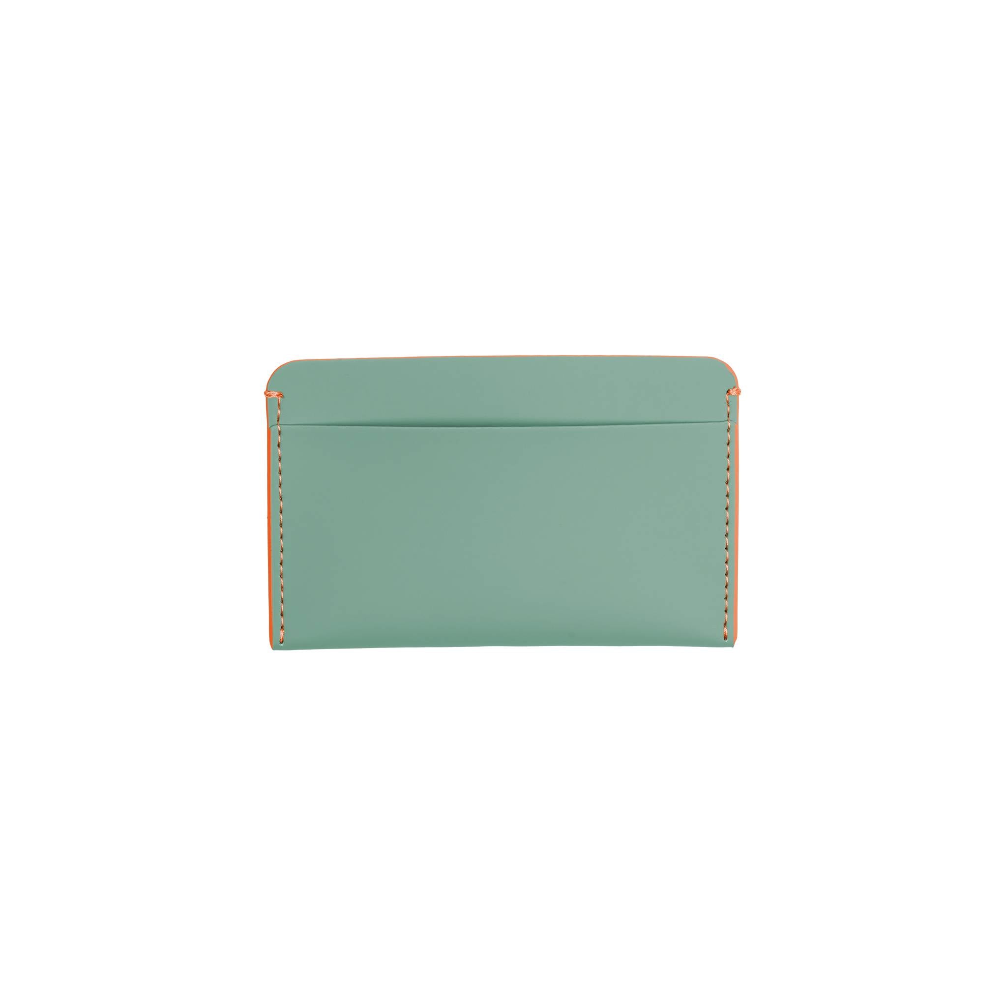 horizn-studios-cardholder-marine-green-neon-orange-veganes-kartenetui-aus-hi-cor image 4