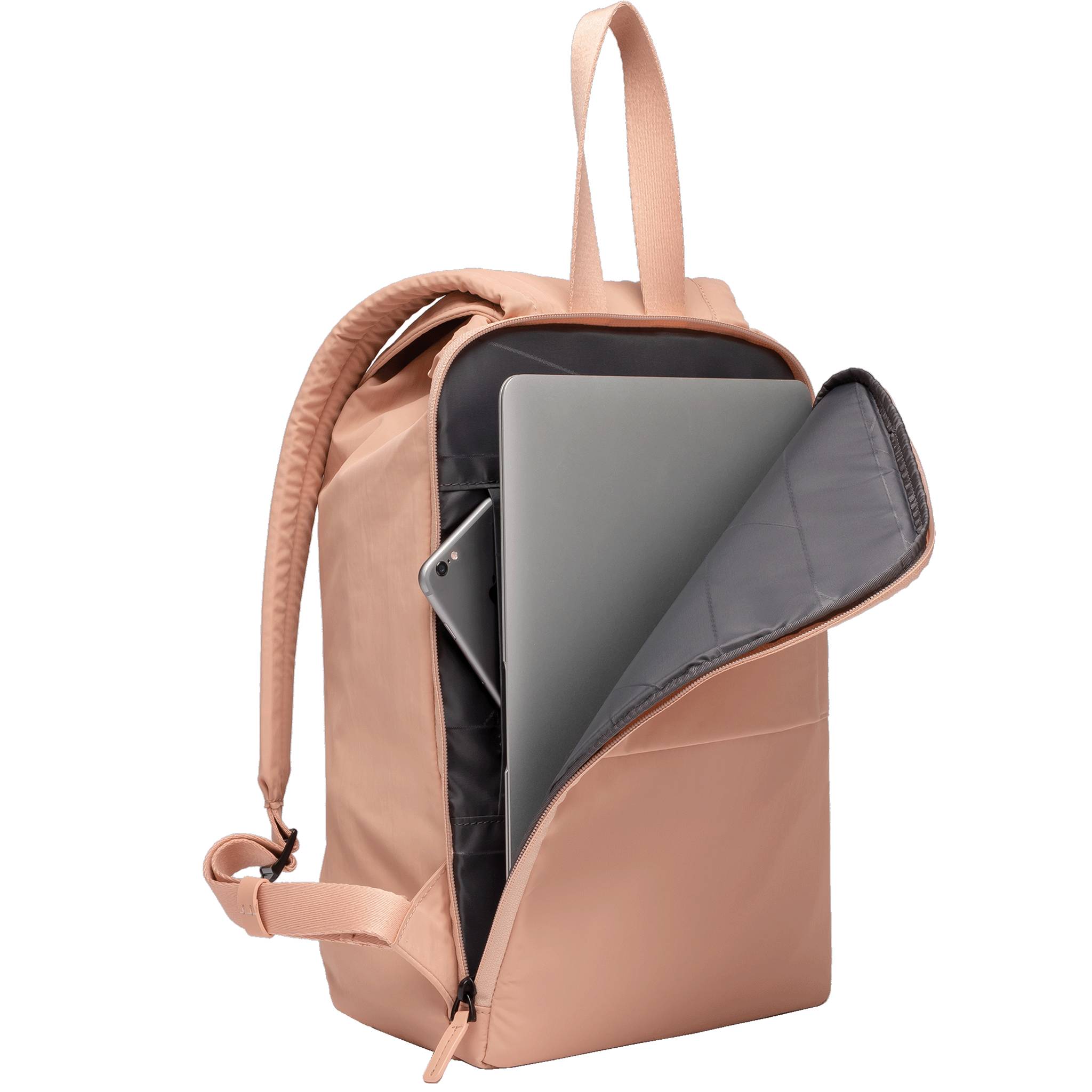 horizn-studios-chiado-backpack-stadt-rucksack-aus-recyceltem-nylon-sand-rose-15- image 5