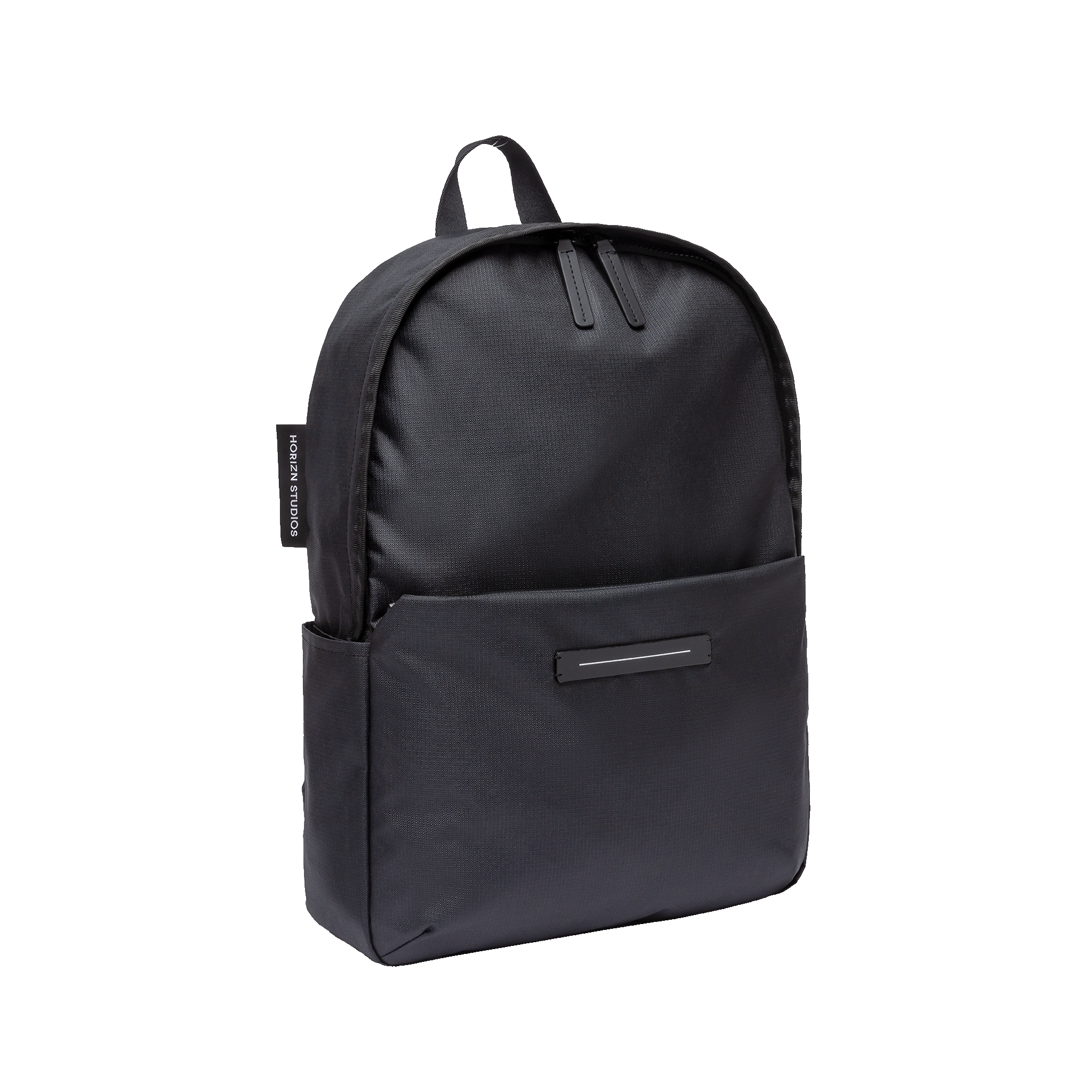 horizn-studios-shibuya-daypack-m-all-black-rucksack-aus-rpet-ripstop image 2