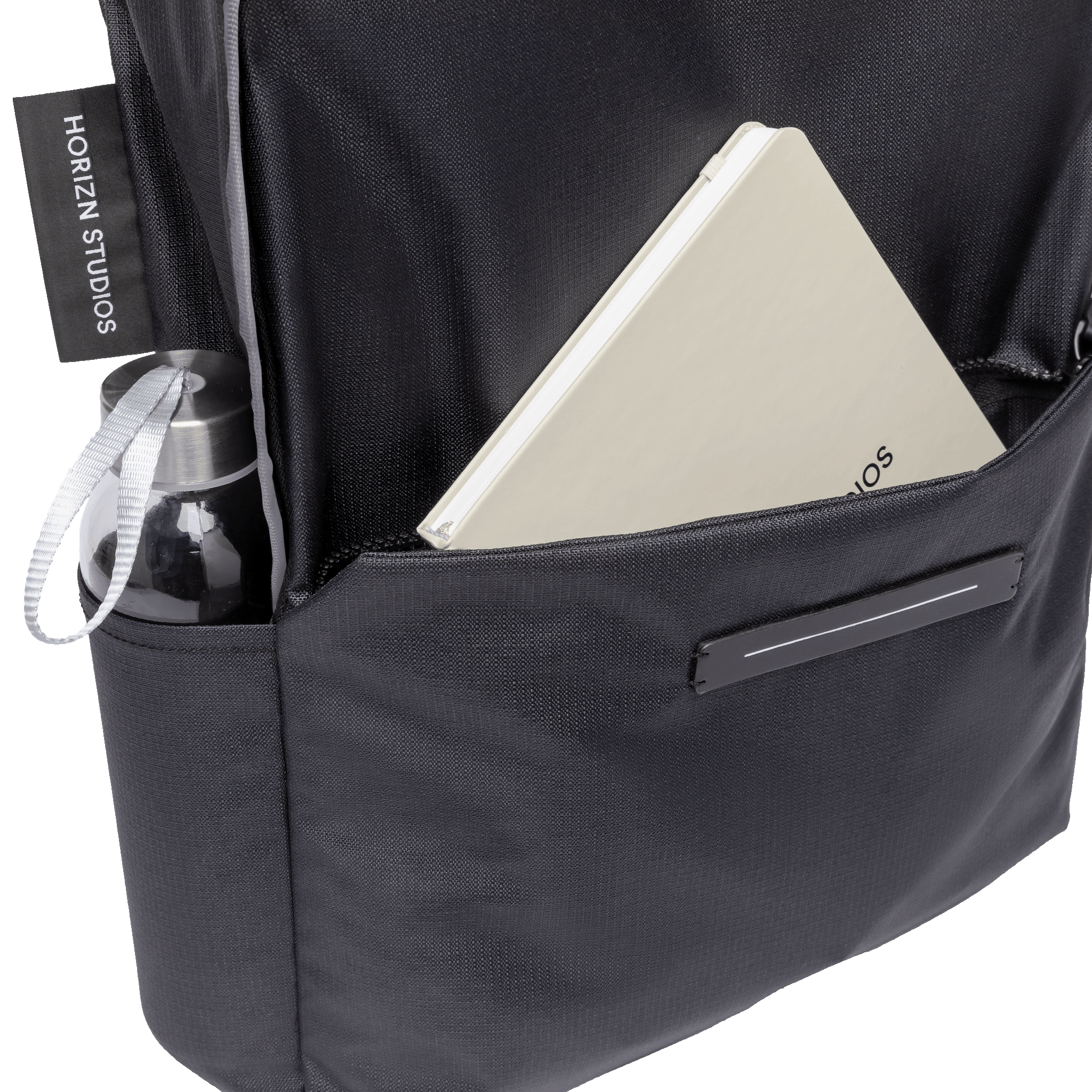 horizn-studios-shibuya-daypack-m-rucksack-aus-rpet-ripstop-in-black-grey-lavende image 5