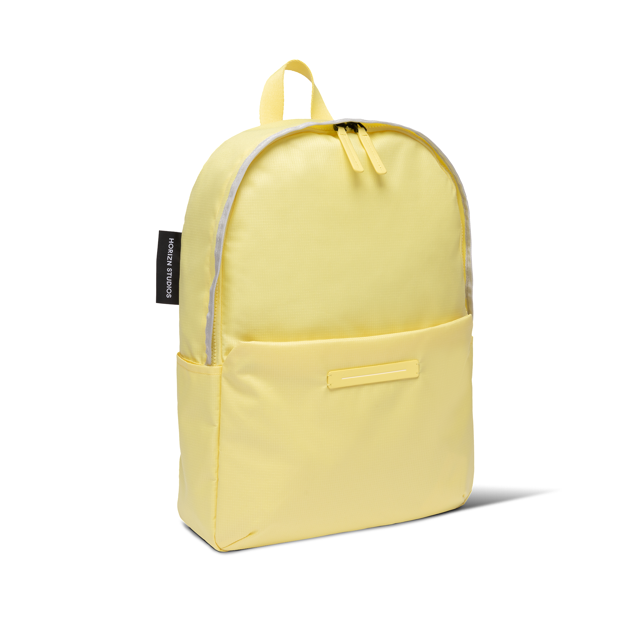 horizn-studios-shibuya-daypack-m-rucksack-rpet-ripstop-light-quartz-grey-lemon-l image 2