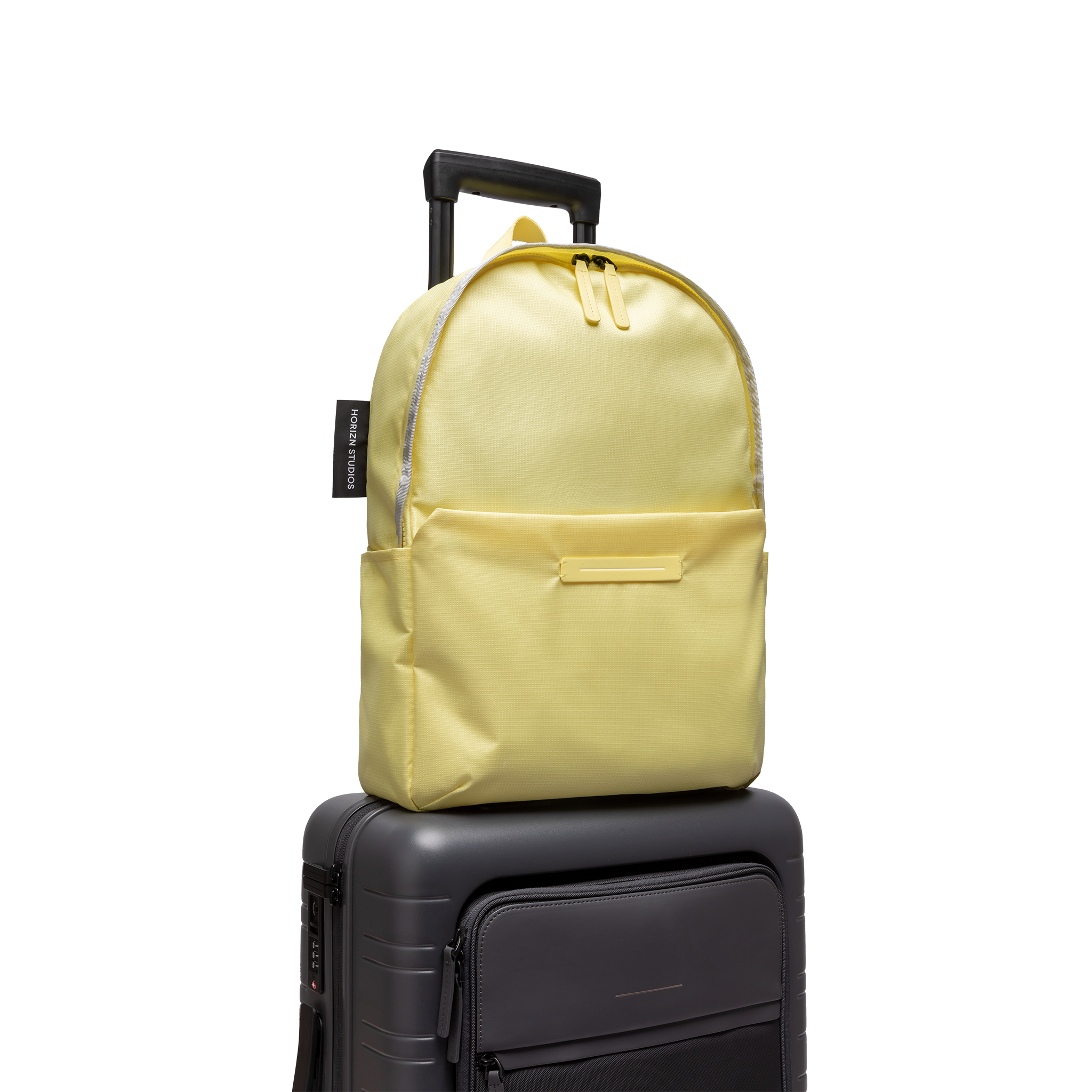 horizn-studios-shibuya-daypack-m-rucksack-rpet-ripstop-light-quartz-grey-lemon-l image 5