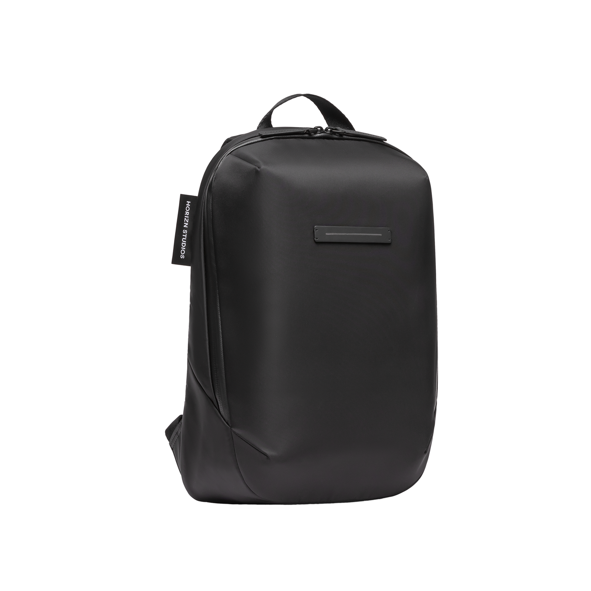 horizn-studios-gion-backpack-light-all-black-kompakter-rucksack-aus-recycled-nyl image 2