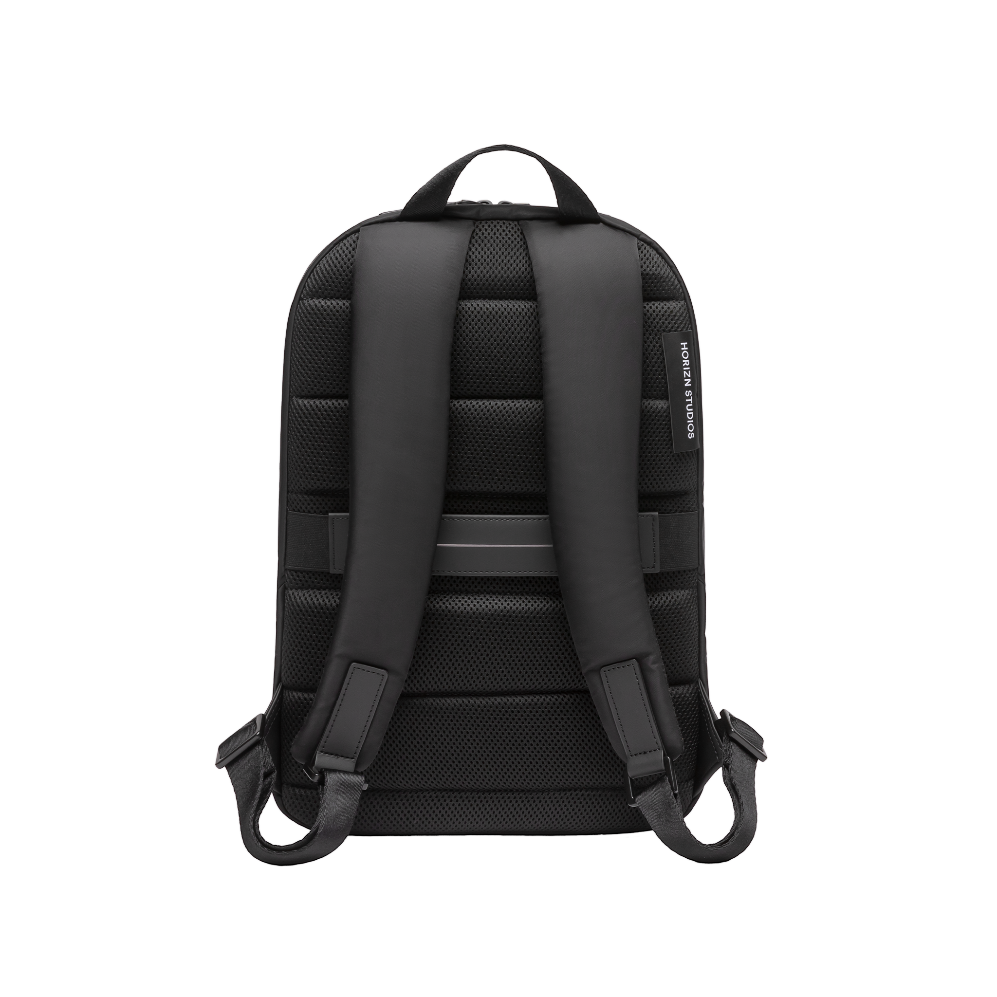 horizn-studios-gion-backpack-light-all-black-kompakter-rucksack-aus-recycled-nyl image 3
