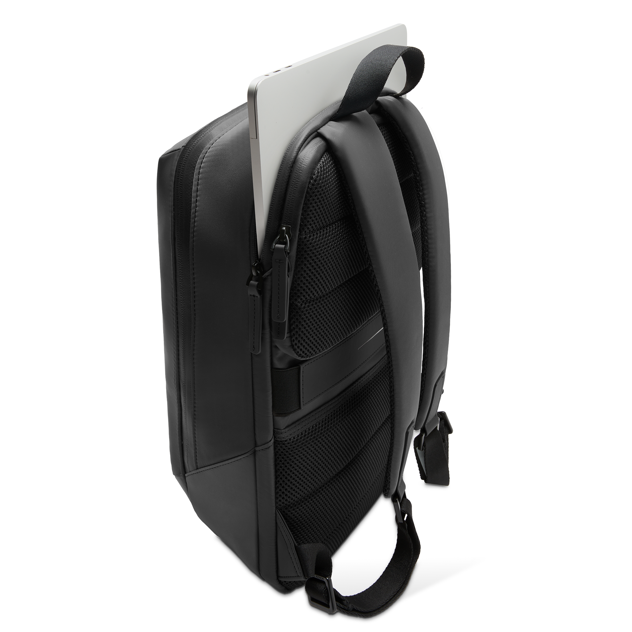 horizn-studios-gion-backpack-pro-m-all-black-rucksack-aus-recyceltem-nylon-mit-l image 4