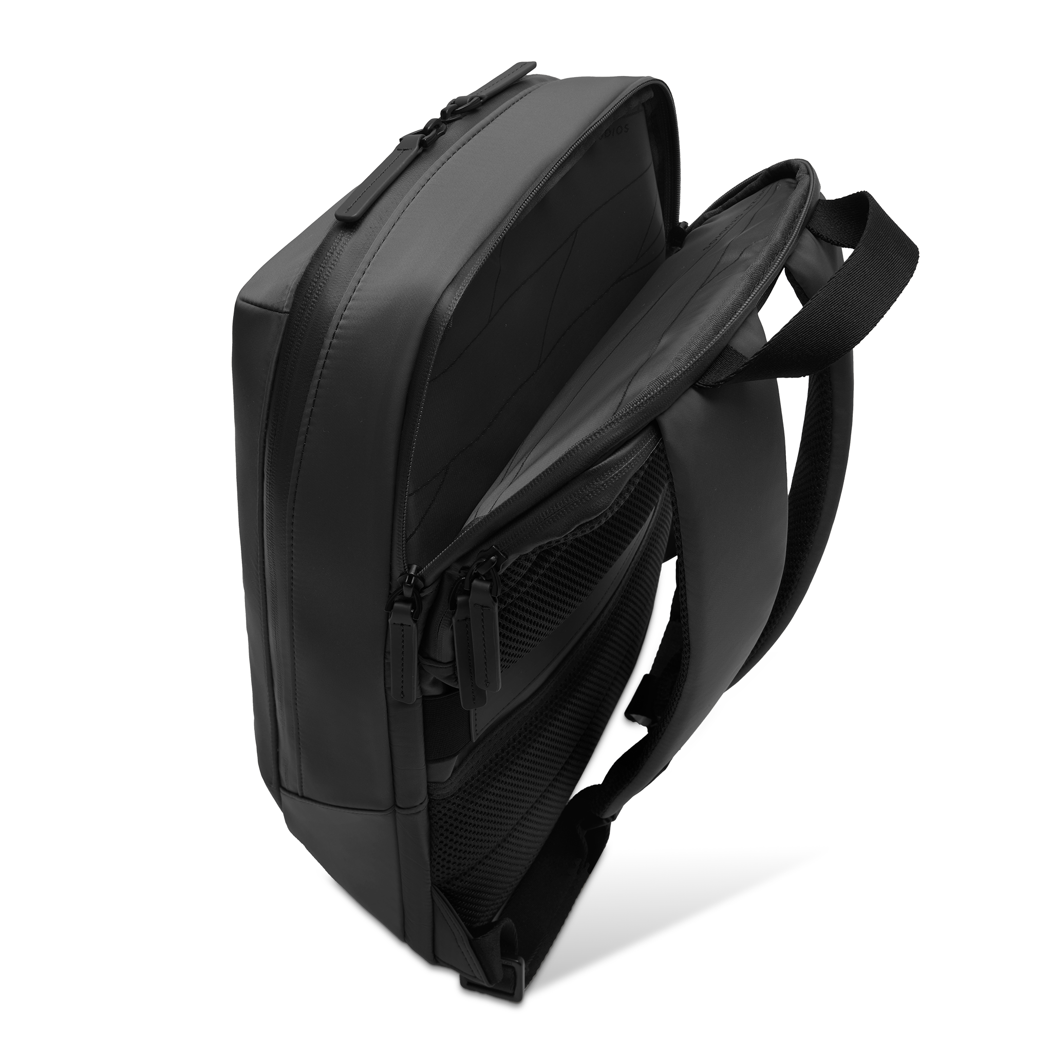 horizn-studios-gion-backpack-pro-m-all-black-rucksack-aus-recyceltem-nylon-mit-l image 5